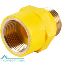 Elka 17004000045 диэлектрическая вставка В×Н 3/4", полиамид, резьба латунь