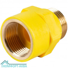 Elka 17004000045 диэлектрическая вставка В×Н 3/4", полиамид, резьба латунь