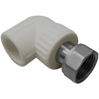Valfex Standard угольник НГ 20×3/4 PPR/латунь ЛС-59-1, серый, 10138120Г