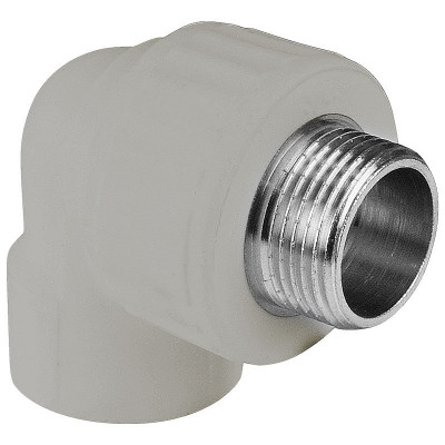 Valfex Standard угольник НР 32×3/4 PPR/латунь ЛС-59-1, серый, 10126132Г