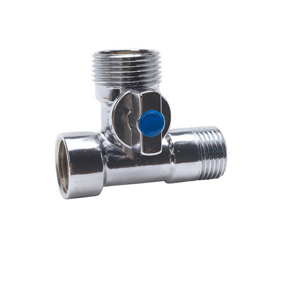 Vieir VER343 кран для сантехприборов угловой Н×Н 1/2×3/4×1/2 PN10