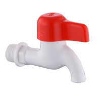 Stemix PL714-270 кран водоразборный Н 1/2 PN рычаг оранжевый