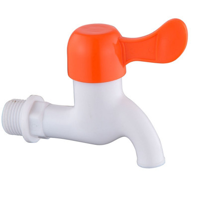 Stemix PL716-270 кран водоразборный Н 1/2 PN рычаг оранжевый
