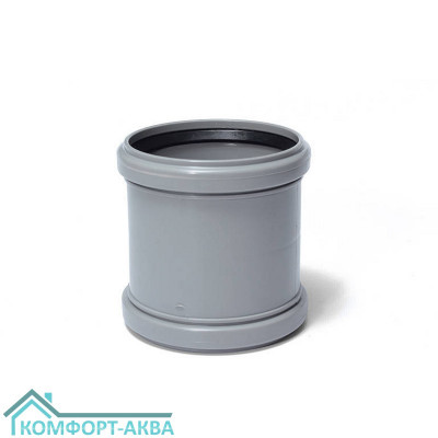 EUROPLAST муфта ⌀110 мм серый