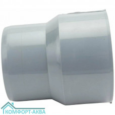 EUROPLAST переход чугун пластик ⌀124/110 мм серый