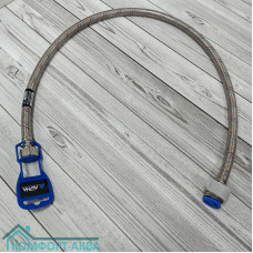 Alpha гибкая подводка EPDM, AISI 304, PVC слой 100 см, резьба В×В 1/2", 10 бар, 1 шт