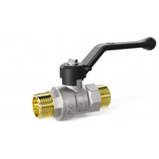 LD Pride LD 47.305.25 кран шаровой прямой Н×Н 1 PN40 рычаг черный