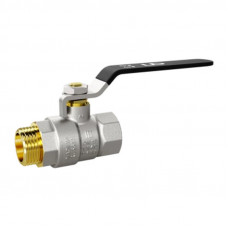 LD Pride LD 47.303.15.0 кран шаровой прямой В×Н 1/2 PN40 рычаг черный