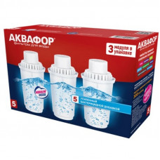 Аквафор картридж для фильтра-кувшина 203468 В5 (В100-5) 3 шт